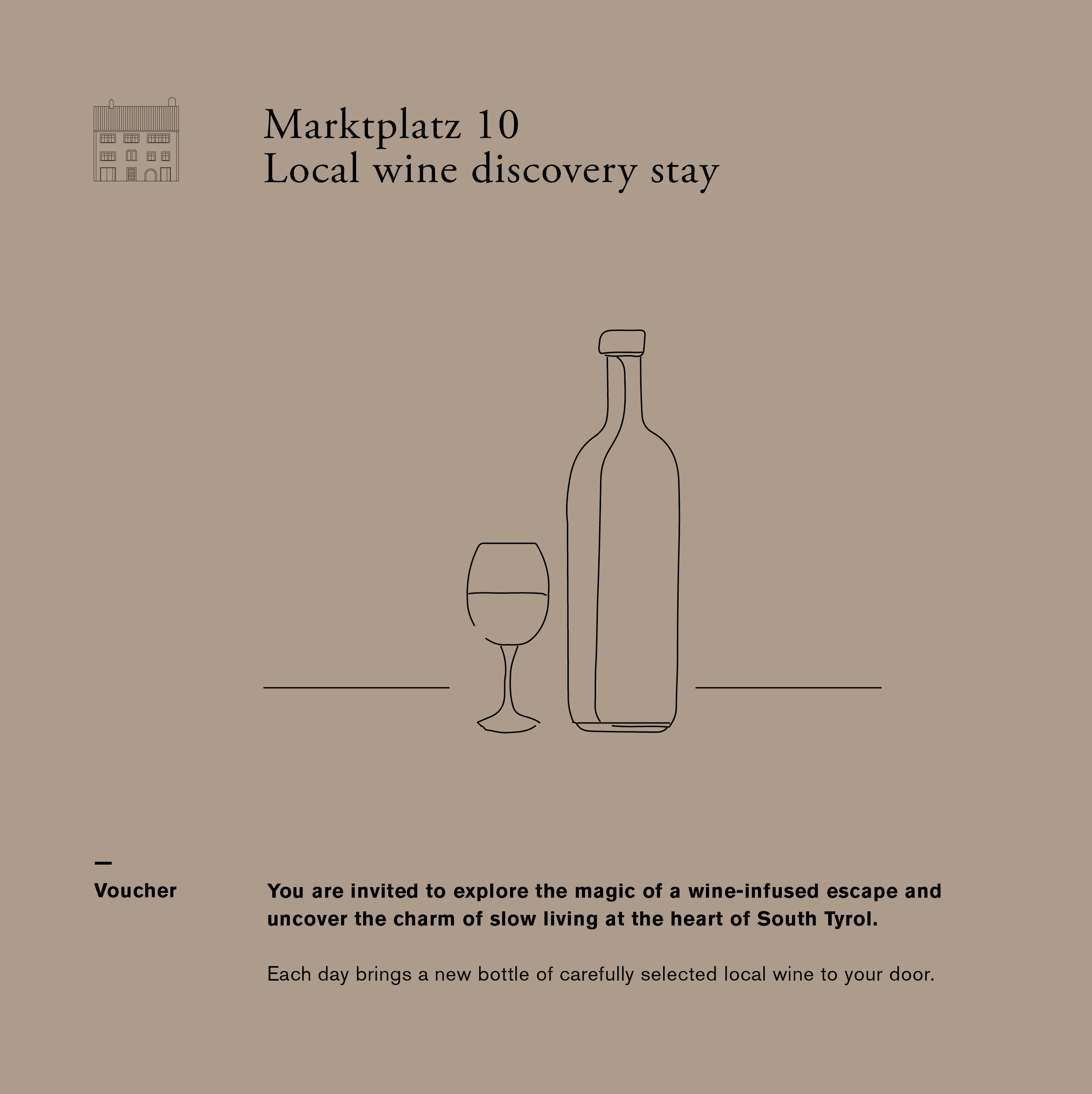 wine discovery hotel stay gift voucher